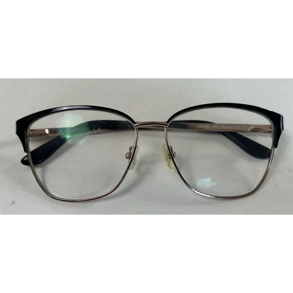 Guess Women's Eyeglasses *Frames Only* GU2795 001 56-14-140 W/Red Case